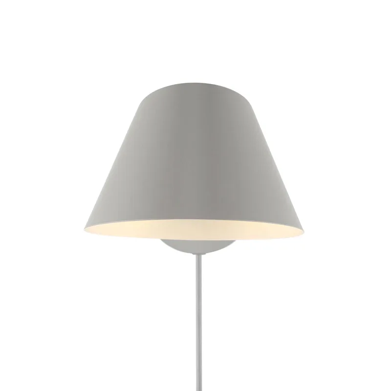 Wandleuchte Stay Short mit Stecker, grau von Nordlux in Grau, Weiß – Produktfoto 1 von 3
