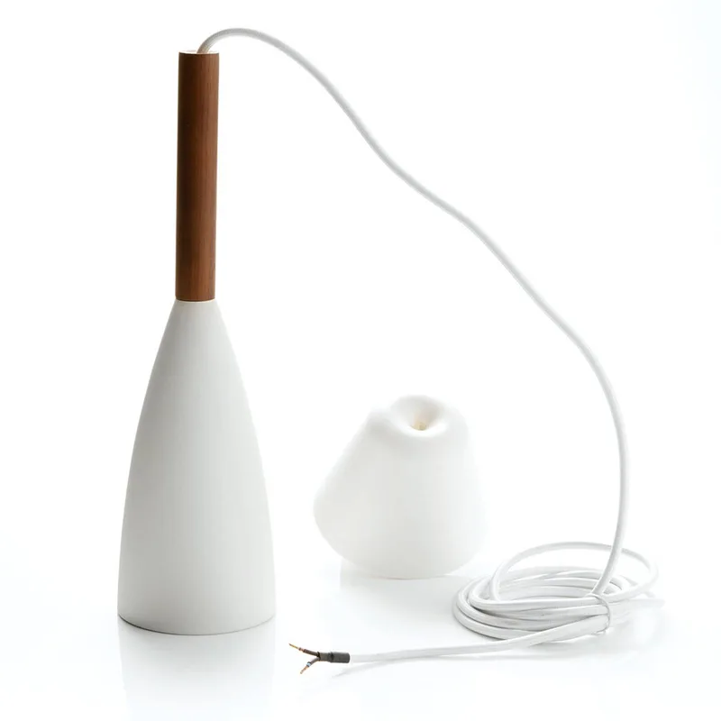 Suspension PURE métal blanc IP20 E27 - DFTP, Intérieur de Nordlux en Blanc, Walnoot – photo produit 3 sur 4