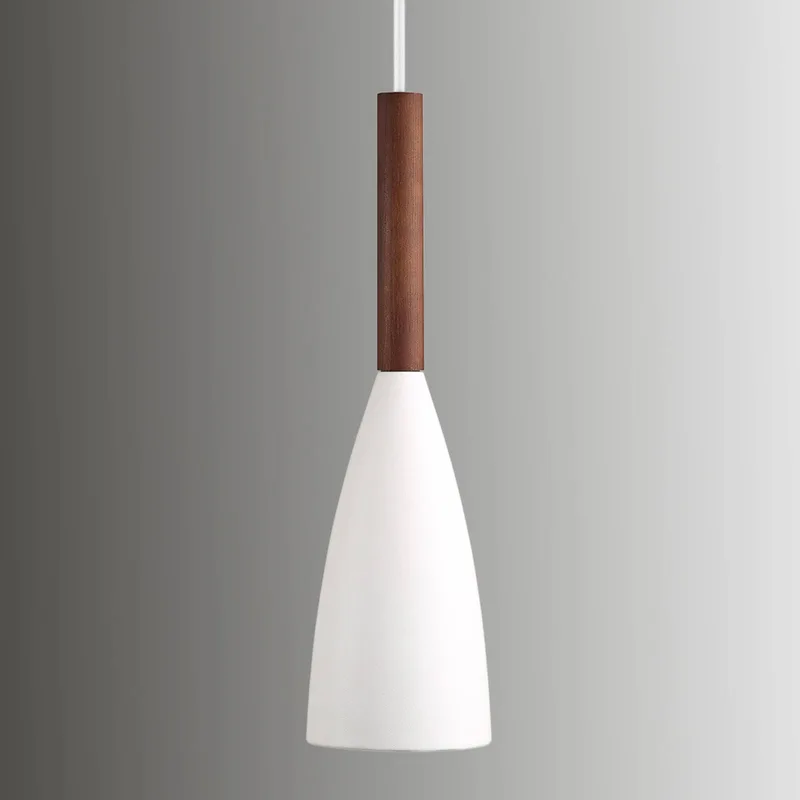 Suspension PURE métal blanc IP20 E27 - DFTP, Intérieur de Nordlux en Blanc, Walnoot – photo produit 2 sur 4