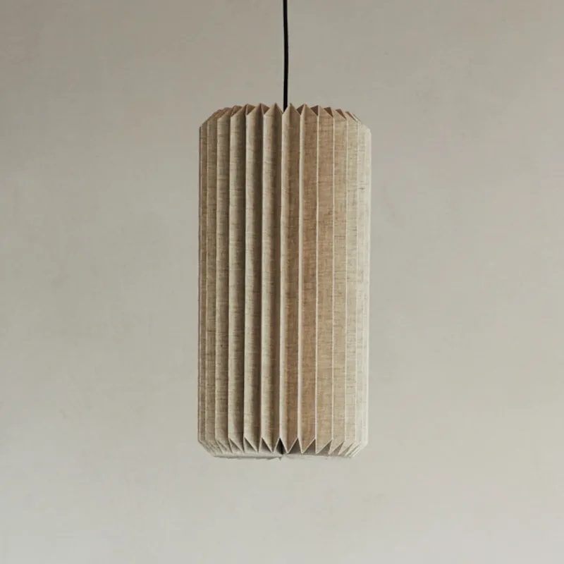 Alba Pendelleuchte L Ø26 cm, natural von Watt & Veke – Produktfoto