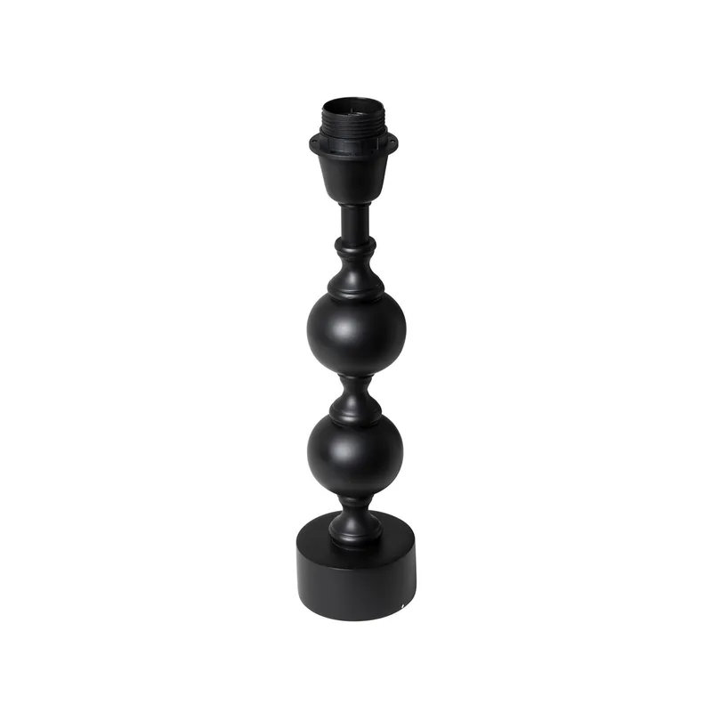 Deborah-tafellamp, zwart, hoogte 35 cm, aluminium von Watt & Veke – Produktfoto