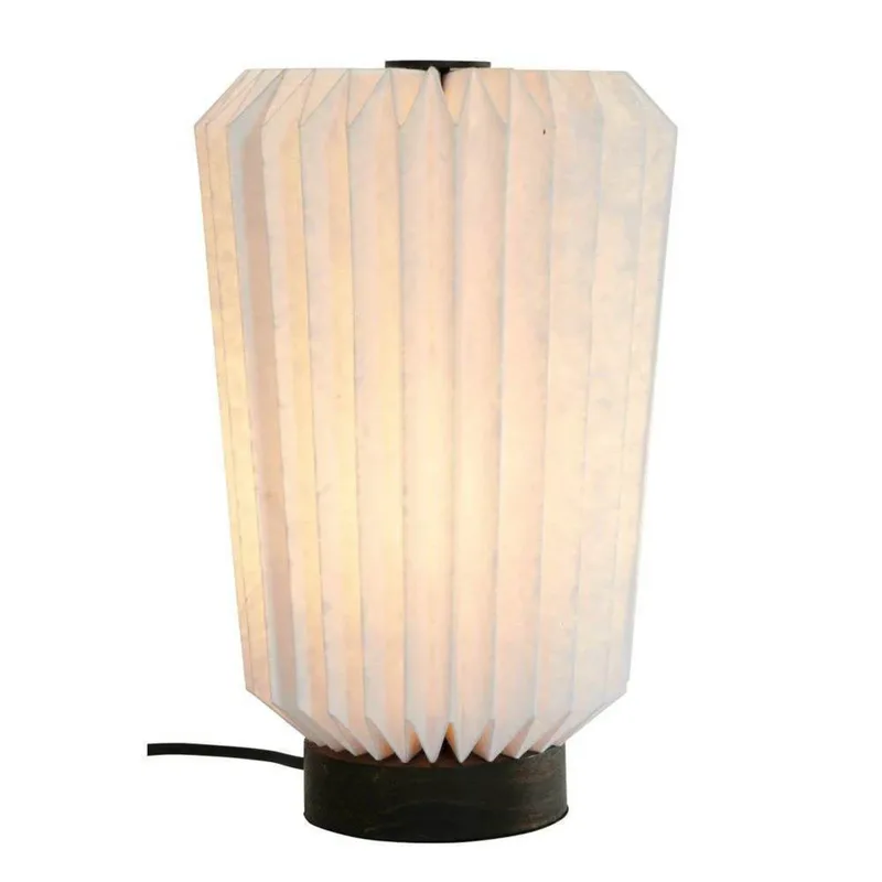 Lampe de table Filippa Ø20 cm Blanc-Noir de Watt & Veke – photo produit