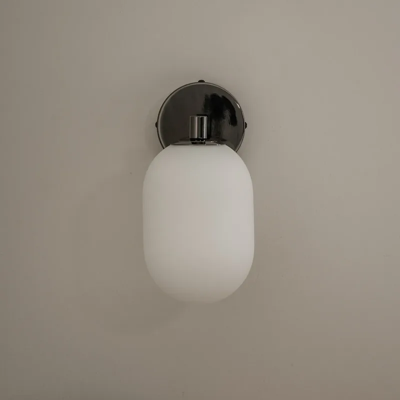 Noor Wandleuchte 18 cm White von Watt & Veke – Produktfoto