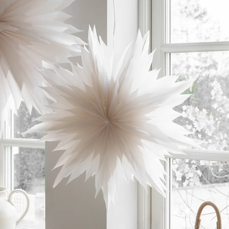Étoile de Noël Oslo Ø80 cm Blanc de Watt & Veke – photo produit